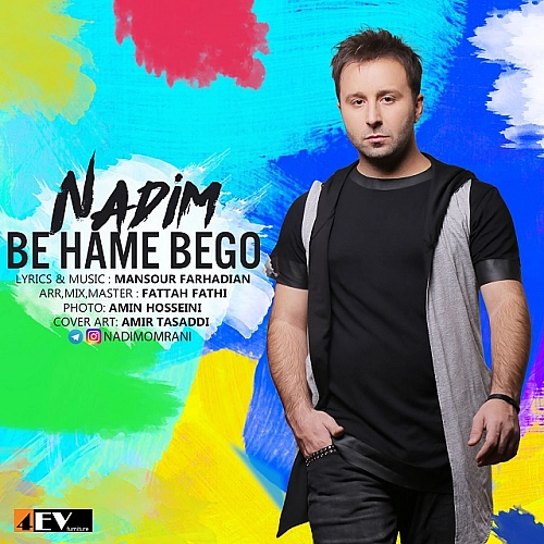 Cover artwork for Be Hame Bego by Nadim
